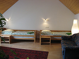 Studio room for two or family room