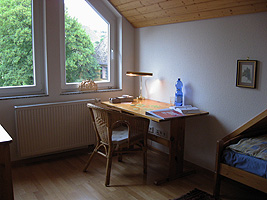 Single room in the attic