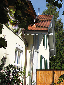 Das Alte Winzerhaus - vom Innenhof aus gesehen