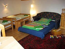Studio room for two or family room