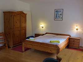 The large bedroom